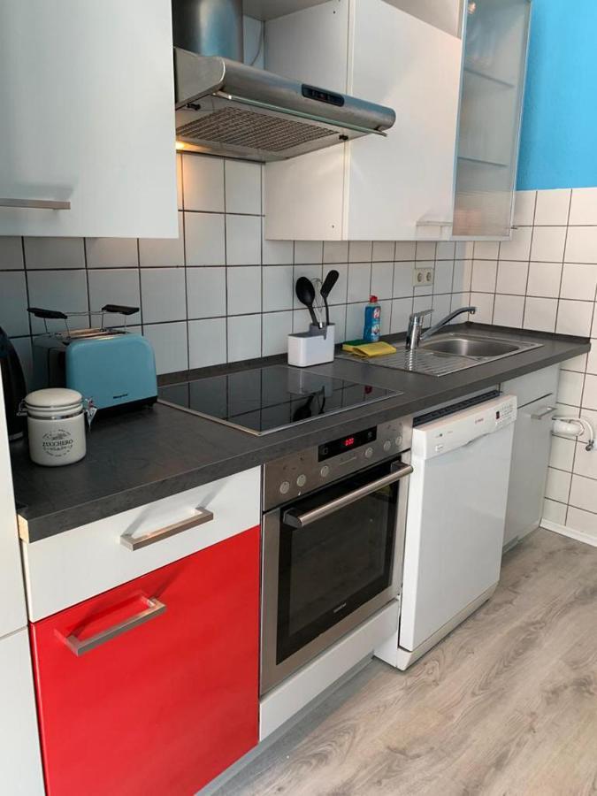 Zentral 72Qm Style Kueche Boxspringbett Osnabrück Exterior foto